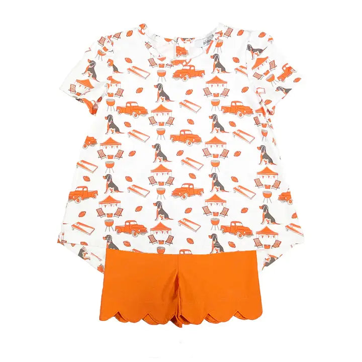 Hound Dog Girl's Short Set