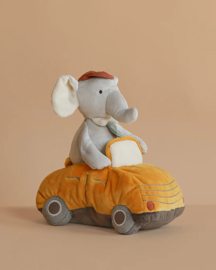 Mon Ami - Elephant Driver Plush Toy