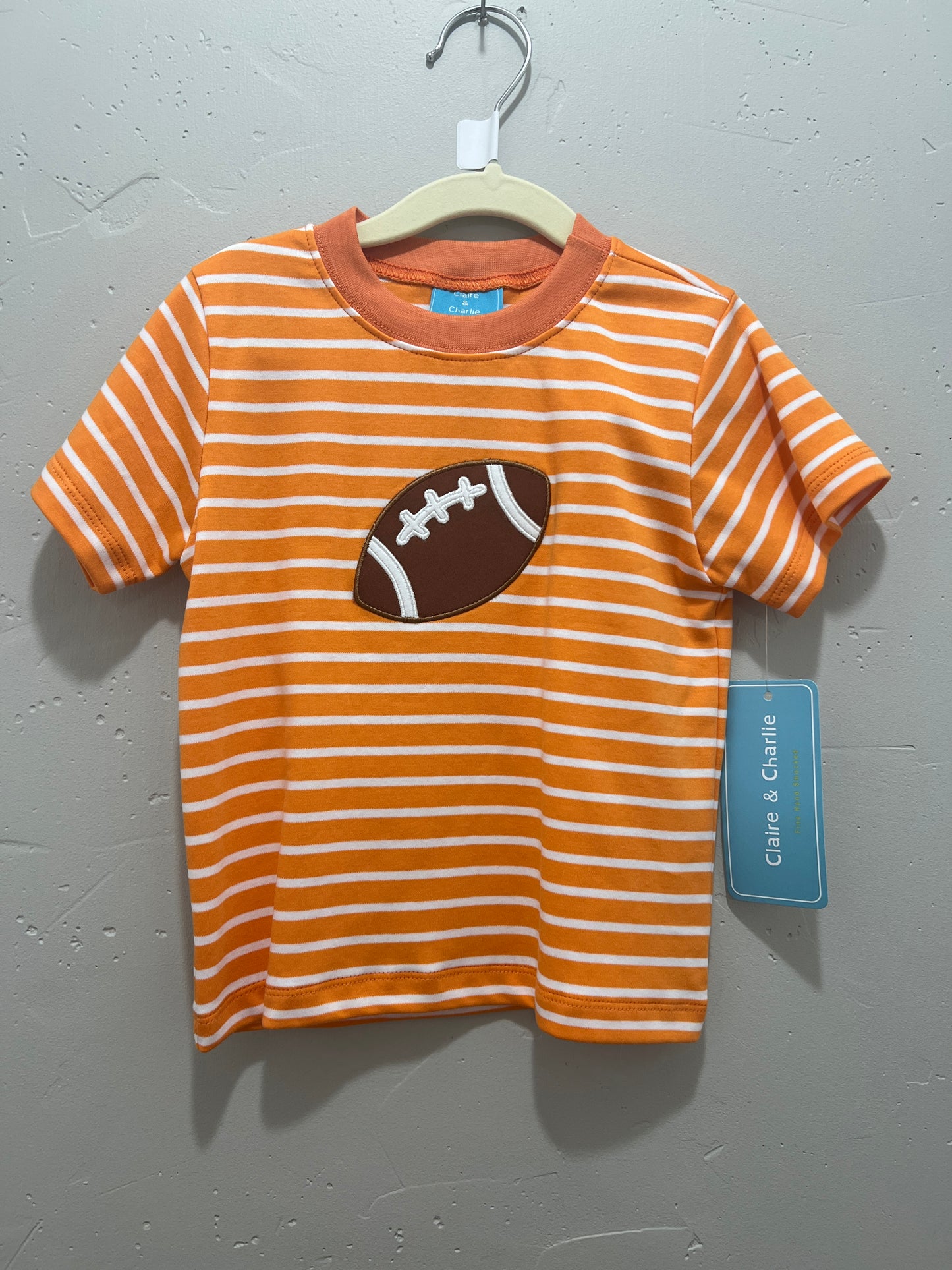Orange Football Shirt