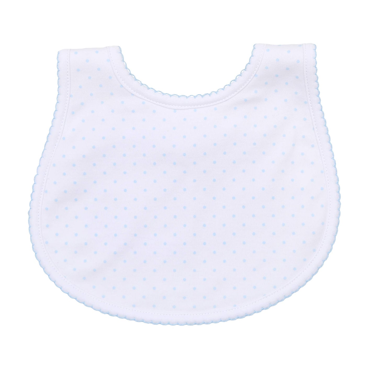 Mini Dots Bib - Blue