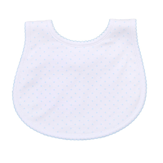 Mini Dots Bib - Blue