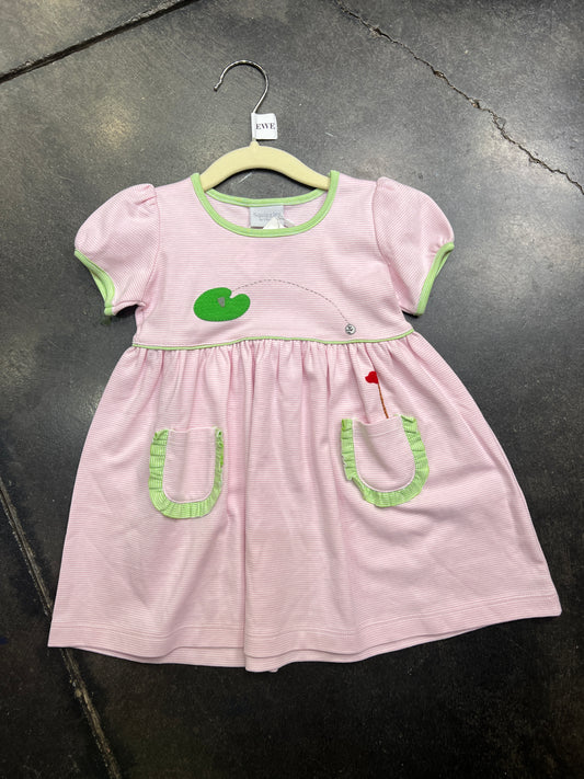 Pink Hole in One Dress
