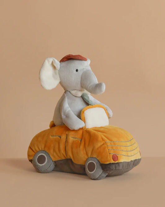 Mon Ami - Elephant Driver Plush Toy