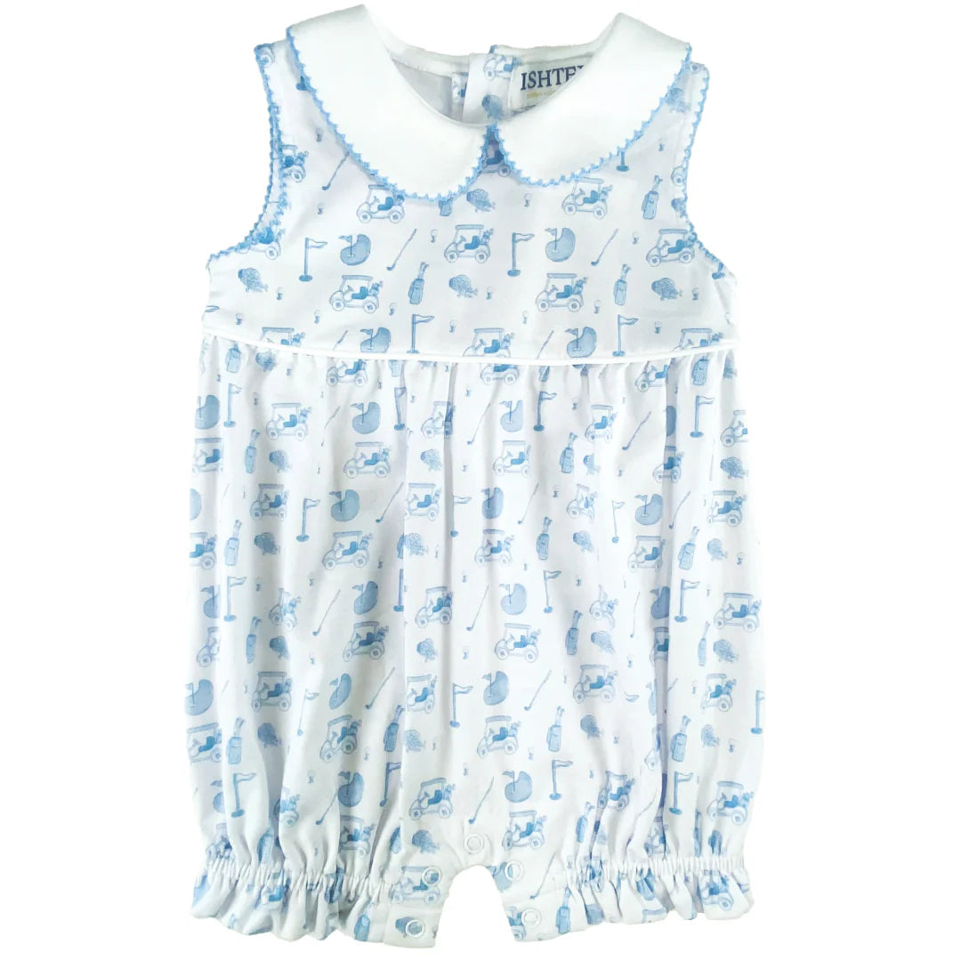 Golf Girls Bubble Romper