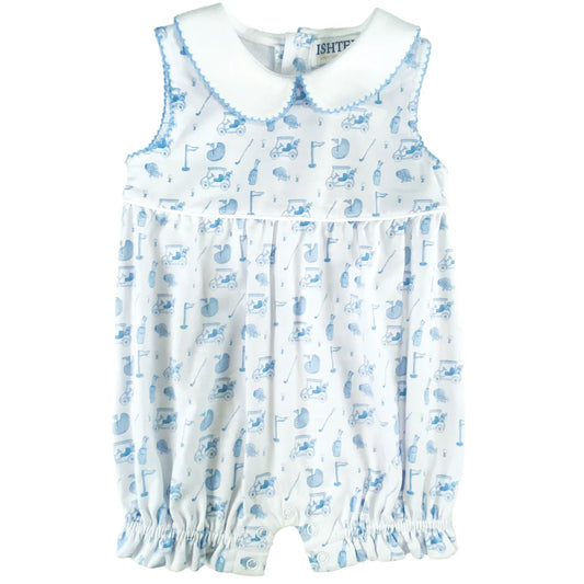 Golf Girls Bubble Romper