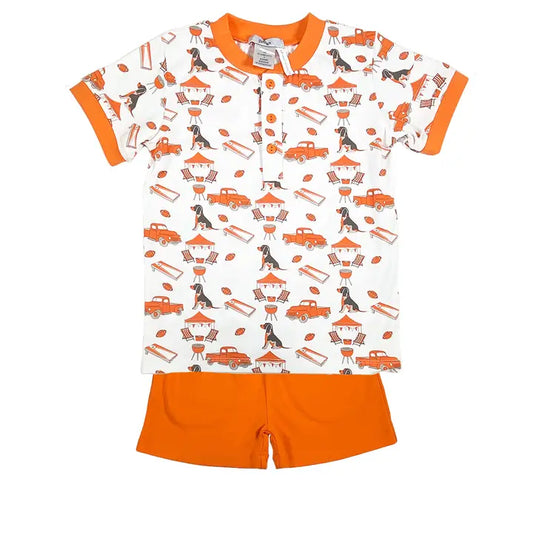 Hound Dog Boy's Short Set
