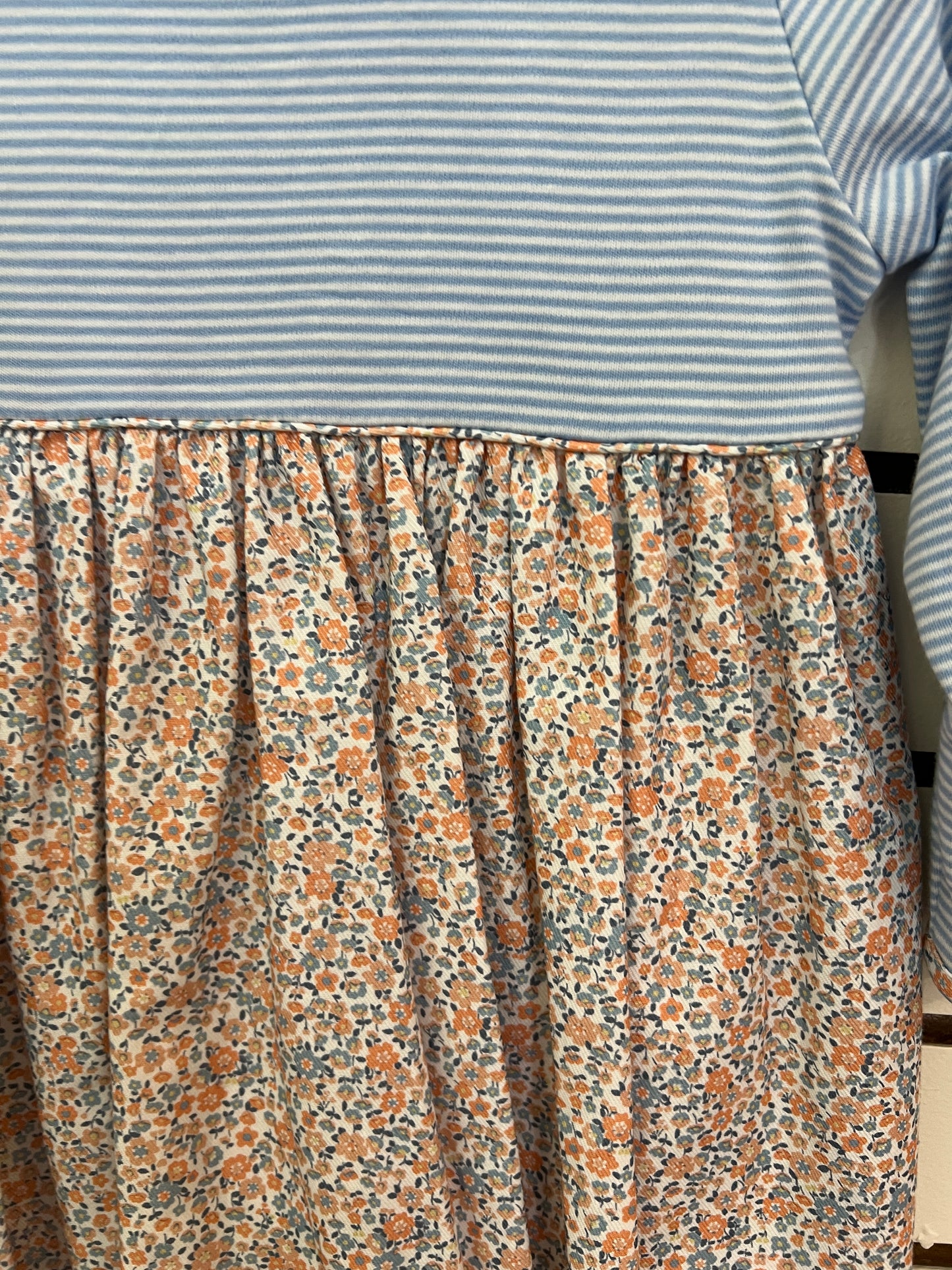 Floral Stripe Dress
