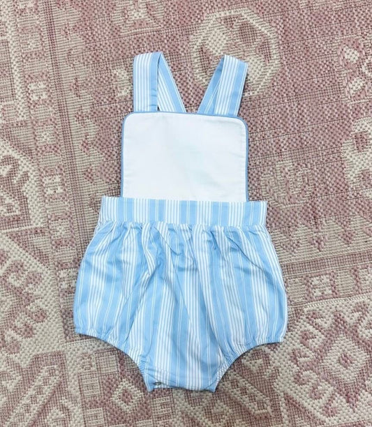 Blue Stripe Sunsuit