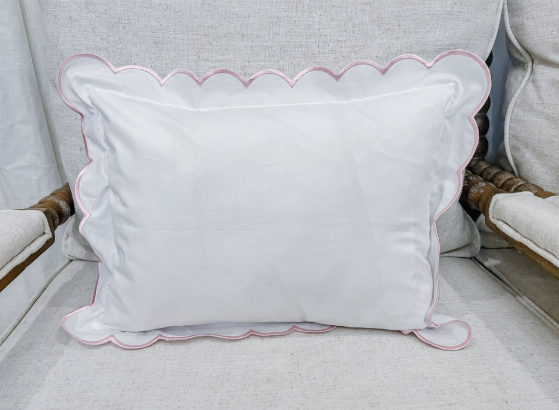 Pillowcase - Scallop Edge