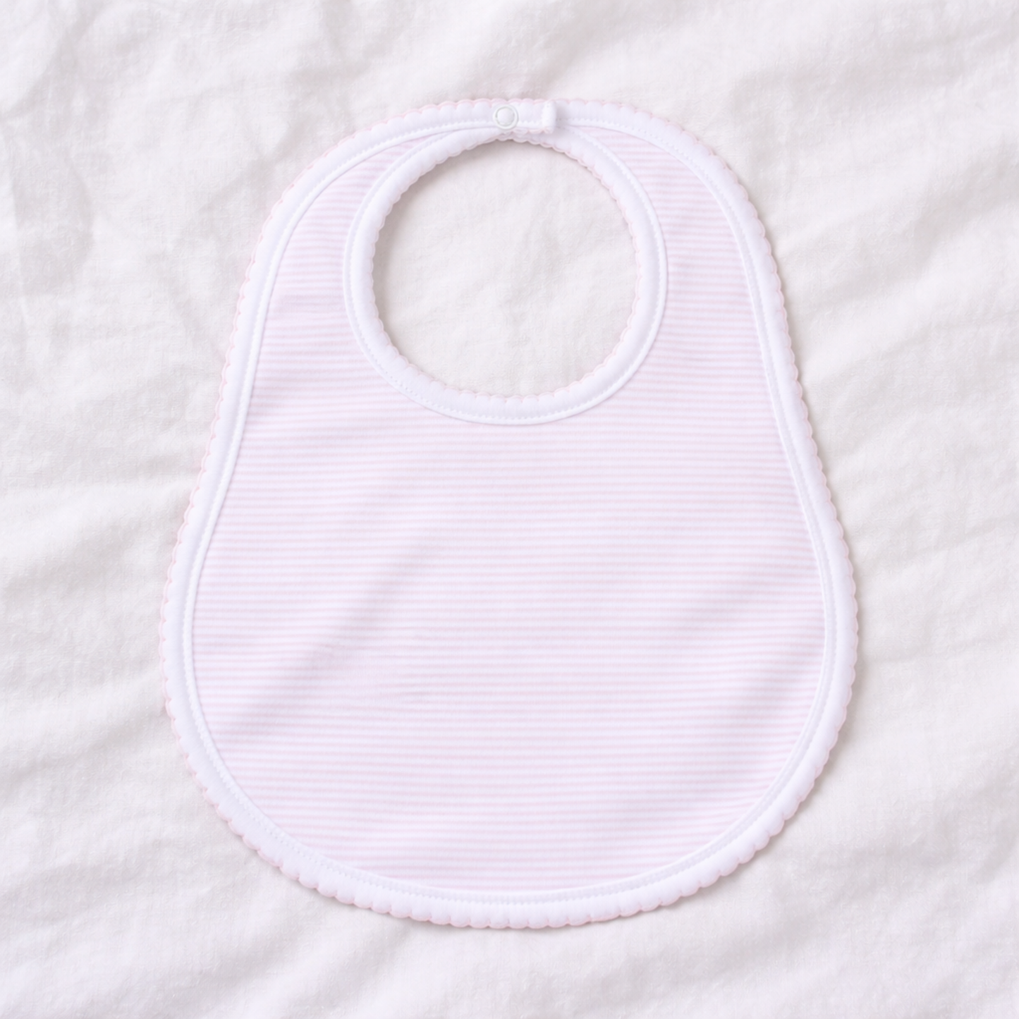 Mini Stripes Bib - Pink